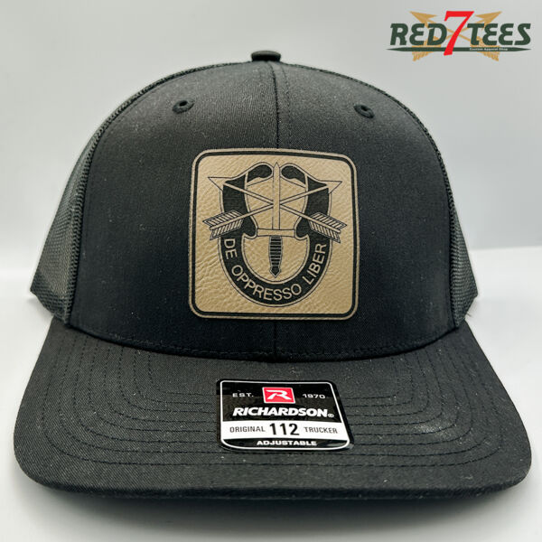SF Crest Leather Patch Trucker Cap Thumbnail