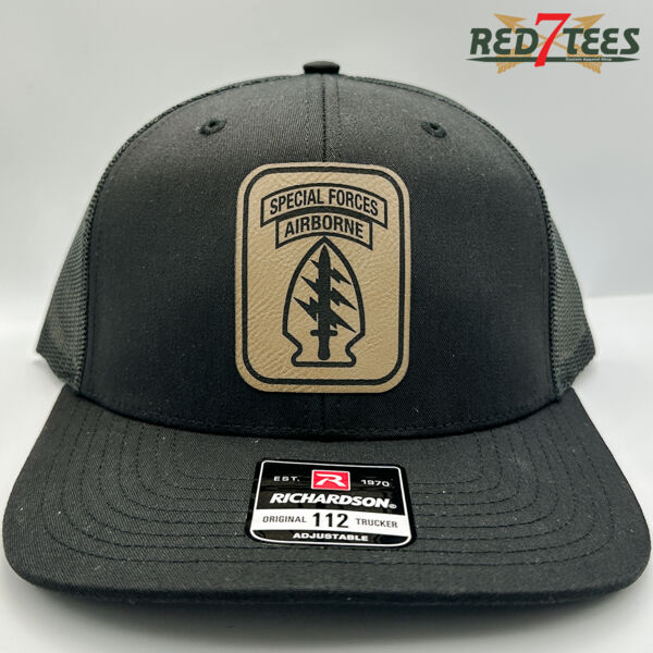 SF Tab Leather Patch Trucker Cap Thumbnail